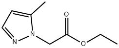 (5-METHYL-PYRAZOL-1-YL)-ACETIC ACID ETHYL ESTER Struktur