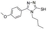 4-BUTYL-5-(4-METHOXY-PHENYL)-4H-[1,2,4]TRIAZOLE-3-THIOL Struktur