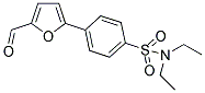 N,N-DIETHYL-4-(5-FORMYL-FURAN-2-YL)-BENZENESULFONAMIDE Struktur