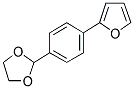 2-(4-FURAN-2-YL-PHENYL)-[1,3]DIOXOLANE Struktur