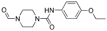 N-(4-ETHOXYPHENYL)(4-FORMYLPIPERAZINYL)FORMAMIDE Struktur