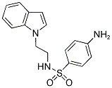 4-AMINO-N-[2-(1H-INDOL-1-YL)ETHYL]BENZENESULFONAMIDE Struktur