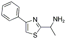 1-(4-PHENYL-THIAZOL-2-YL)-ETHYLAMINE Struktur