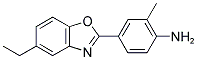 4-(5-ETHYL-BENZOOXAZOL-2-YL)-2-METHYL-PHENYLAMINE Structure