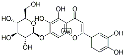 6-HYDROXYLUTEOLIN-7-BETA-D-GLUCOSE Struktur