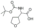 TERT-BUTOXYCARBONYLAMINO-(TETRAHYDRO-FURAN-3-YL)-ACETIC ACID Struktur