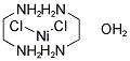 BIS(ETHYLENEDIAMINE)NICKEL(II) CHLORIDE HYDRATE Struktur