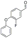 4-(PHENOXY)-3-FLUORO-BENZALDEHYDE Struktur