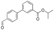 4'-FORMYL-BIPHENYL-3-CARBOXYLIC ACID ISOPROPYL ESTER Struktur