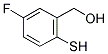 5-FLUORO-2-MERCAPTOBENZYL ALCOHOL Struktur