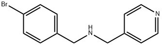 1-(4-BROMOPHENYL)-N-(PYRIDIN-4-YLMETHYL)METHANAMINE Struktur