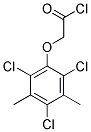 (2,4,6-TRICHLORO-3,5-DIMETHYLPHENOXY)ACETYL CHLORIDE Struktur