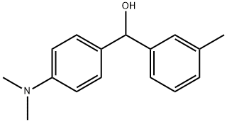 4-(DIMETHYLAMINO)-3'-METHYLBENZHYDROL Struktur