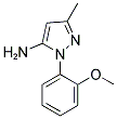 1-(2-METHOXYPHENYL)-3-METHYL-1H-PYRAZOL-5-AMINE Struktur