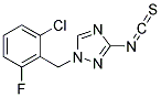 1-(2-CHLORO-6-FLUORO-BENZYL)-3-ISOTHIOCYANATO-1H-[1,2,4]TRIAZOLE Struktur