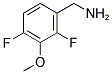 2,4-DIFLUORO-3-METHOXYBENZYLAMINE Struktur