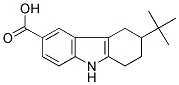 3-TERT-BUTYL-2,3,4,9-TETRAHYDRO-1H-CARBAZOLE-6-CARBOXYLIC ACID Struktur