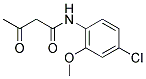 N-(4-CHLORO-2-METHOXY-PHENYL)-3-OXO-BUTYRAMIDE Struktur