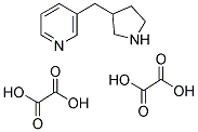 3-PYRROLIDIN-3-YLMETHYL-PYRIDINE DIOXALATE Struktur