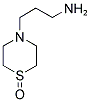 THIOMORPHOLINE, 4-(3-AMINOPROPYL)-1-OXIDE Struktur