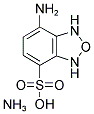 4-FLUORO-7-SULFOBENZOFURAZAN, AMMONIUM SALT Struktur