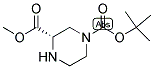 (S)-PIPERAZINE-1,3-DICARBOXYLIC ACID 1-TERT-BUTYL ESTER 3-METHYL ESTER Struktur