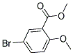 5-BROMO-2-METHOXYBENZOIC ACID METHYL ESTER Struktur