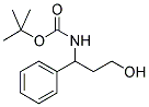 (3-HYDROXY-1-PHENYL-PROPYL)-CARBAMIC ACID TERT-BUTYL ESTER Struktur