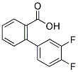 2-BIPHENYL-3',4'-DIFLUORO-CARBOXYLIC ACID Struktur