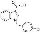 1-(4-CHLOROBENZYL)-1H-INDOLE-3-CARBOXYLIC ACID Struktur