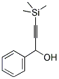 1-PHENYL-3-(1,1,1-TRIMETHYLSILYL)-2-PROPYN-1-OL Struktur