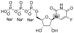 5-FLUORO-URIDINE-5'-TRIPHOSPHATE, SODIUM SALT Struktur