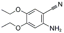 2-AMINO-4,5-DIETHOXYBENZONITRILE Struktur