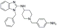 [1-(4-AMINO-BENZYL)-PIPERIDIN-4-YL]-(1-BENZYL-1H-BENZOIMIDAZOL-2-YL)-AMINE Struktur