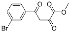 4-(3-BROMO-PHENYL)-2,4-DIOXO-BUTYRIC ACID METHYL ESTER Struktur