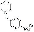 (4-(1-PIPERIDINYLMETHYL)PHENYL)MAGNESIUM BROMIDE Struktur