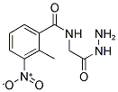 N-(2-HYDRAZINO-2-OXOETHYL)-2-METHYL-3-NITROBENZAMIDE Struktur