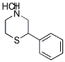 2-PHENYL THIOMORPHOLINE HYDROCHLORIDE Struktur