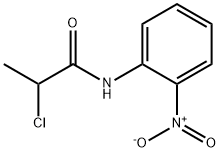 2-CHLORO-N-(2-NITROPHENYL)PROPANAMIDE Struktur