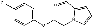 1-[2-(4-CHLORO-PHENOXY)-ETHYL]-1H-PYRROLE-2-CARBALDEHYDE Struktur