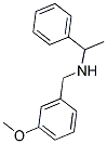 N-(3-METHOXYBENZYL)-1-PHENYLETHANAMINE Struktur