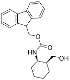 FMOC-(+/-)-CIS-2-HYDROXYMETHYL-1-CYCLOHEXYLAMINE Struktur