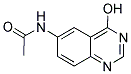 N-(4-HYDROXY-6-QUINAZOLINYL)ACETAMIDE Struktur