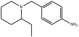 4-(2-ETHYL-PIPERIDIN-1-YLMETHYL)-PHENYLAMINE Struktur