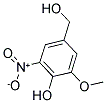 4-(HYDROXYMETHYL)-2-METHOXY-6-NITROPHENOL Struktur