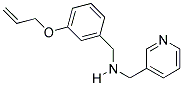 N-(3-(ALLYLOXY)BENZYL)-N-(PYRIDIN-3-YLMETHYL)AMINE Struktur