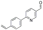 6-(4-VINYL-PHENYL)-PYRIDINE-3-CARBALDEHYDE Struktur