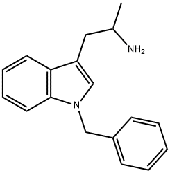 2-(1-BENZYL-1H-INDOL-3-YL)-1-METHYL-ETHYLAMINE Struktur