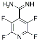 2,3,5,6-TETRAFLUORO-ISONICOTINAMIDINE Struktur