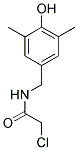 2-CHLORO-N-(4-HYDROXY-3,5-DIMETHYL-BENZYL)-ACETAMIDE Struktur